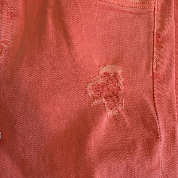 [J Brand] Grapefruit Distressed Jeans - Size 28 - Picture 4 of 7